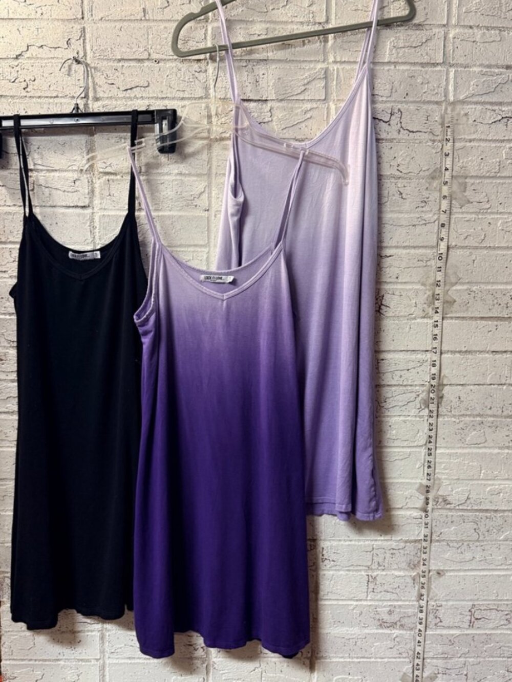 Bundle of 3 Lock & Love Dress | XL | Black, Lavender & Purple Ombre | Made in US